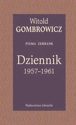Okładka: Dziennik 1957–1961. Pisma zebrane