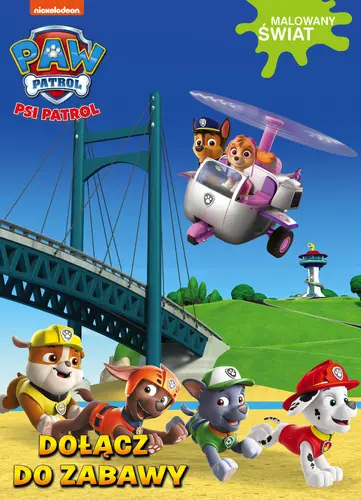 Okładka: Psi Patrol Malowany świat Dołącz do zabawy