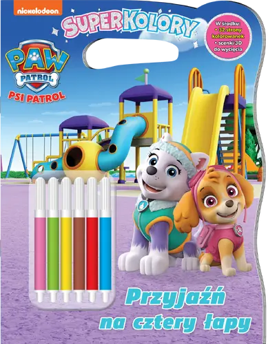 Okładka: Psi Patrol. Superkolory 11. Przyjaźń na 4 łapy
