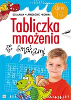 Okładka: Tabliczka mnożenia ze smokami dla klas 1,2,3