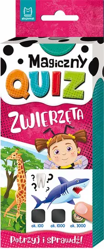 Okładka: Magiczny quiz. Zwierzęta