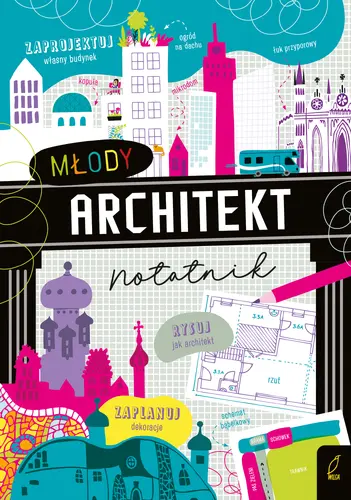 Okładka: Młody architekt. Notatnik