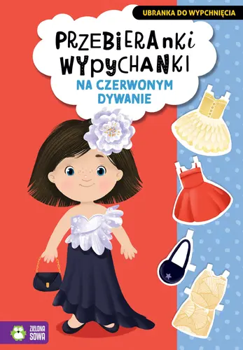 Okładka: Przebieranki wypychanki. Na czerwonym dywanie