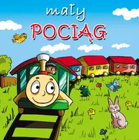 Okładka: Mały pociąg. Mini zwierzątka