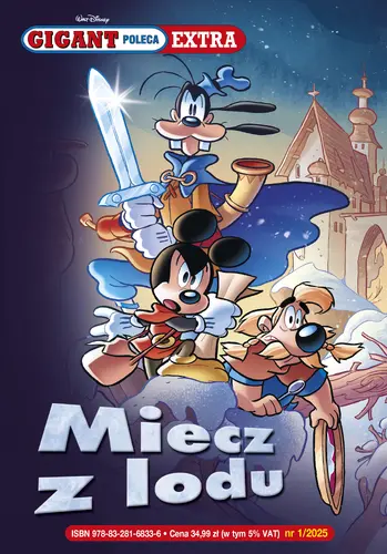 Okładka: Gigant Poleca Extra. Miecz z lodu. Tom 1/2025