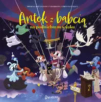 Okładka: Antek z babcią na podniebnym szlaku, Antek z babcią, tom 3