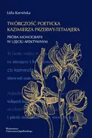 Okładka: Twórczość poetycka Kazimierza Przerwy-Tetmajera
