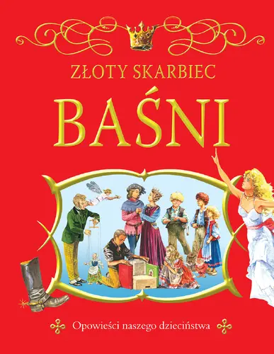 Okładka: Złoty skarbiec baśni