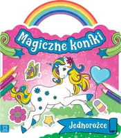 Okładka: Magiczne koniki. Jednorożce