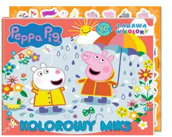 Okładka: Peppa Pig. Zabawa w kolory. Kolorowy miks.