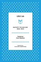 Okładka: UBU lab. Raporty techniczne 2016-2024
