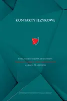 Okładka: Kontakty językowe