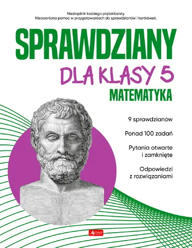 Okładka: Sprawdziany dla klasy 5. Matematyka
