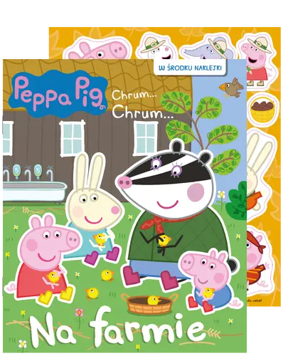 Okładka: Peppa Pig. Chrum… chrum. Na farmie