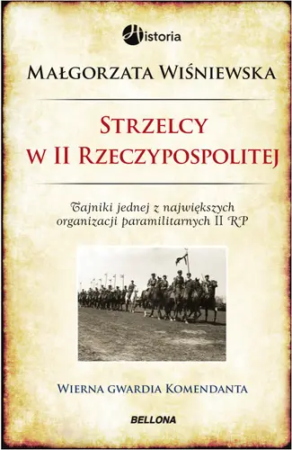 Okładka: Strzelcy w II Rzeczypospolitej