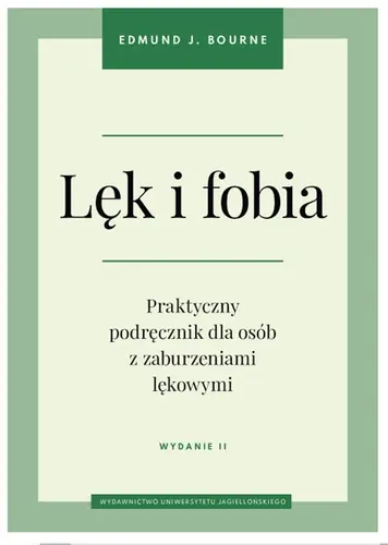 Okładka: Lęk i fobia. Wydanie II