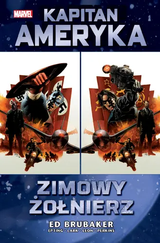 Okładka: Kapitan Ameryka. Zimowy Żołnierz. Tom 1