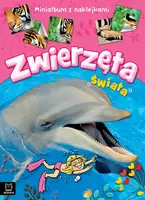 Okładka: Zwierzęta świata. Minialbum z naklejkami
