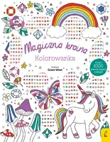 Okładka: Wypukłe naklejki. Magiczna kraina