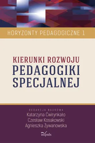Okładka: Kierunki rozwoju PEDAGOGIKI SPECJALNEJ