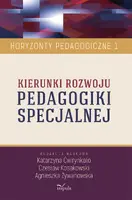 Okładka: Kierunki rozwoju PEDAGOGIKI SPECJALNEJ