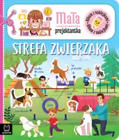 Okładka: Album z naklejkami. Mała projektantka. Strefa zwierzaka