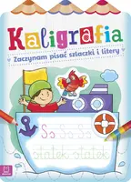 Okładka: Kaligrafia. Zaczynam pisać szlaczki i litery