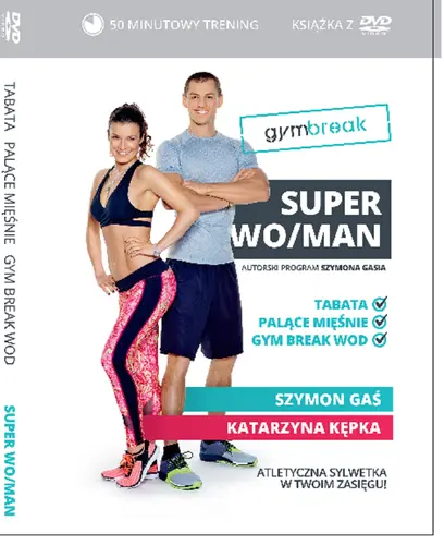 Okładka: Gym Break Super WO/MAN Kaisa Kępka i Szymon Gaś