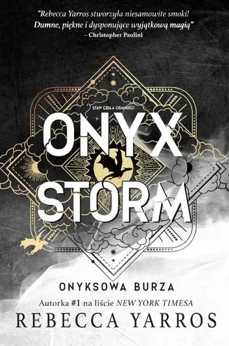 Okładka: Onyx Storm. Onyksowa burza