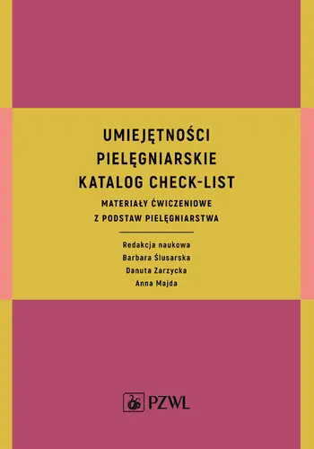 Okładka: Umiejętności pielęgniarskie katalog check-list