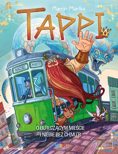 Okładka: Tappi. O Burczącym mieście i niebie bez chmur