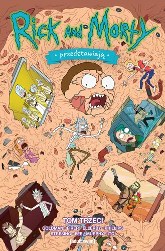Okładka: Rick i Morty Przedstawiają. Tom 3