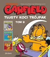 Okładka: Garfield. Tłusty koci trójpak. Tom 9