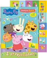 Okładka: Peppa Pig. Kreatywny Maluch cz. 8 Z przyjaciółmi