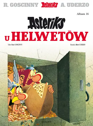 Okładka: Asteriks u Helwetów. Tom 16