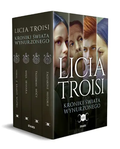 Okładka: Pakiet: Kroniki świata wynurzonego. Tom 1-4