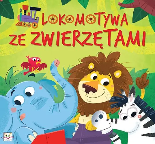Okładka: Lokomotywa ze zwierzątkami