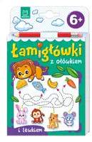 Okładka: Łamigłówki z ołówkiem i lewkiem. Od 6 lat