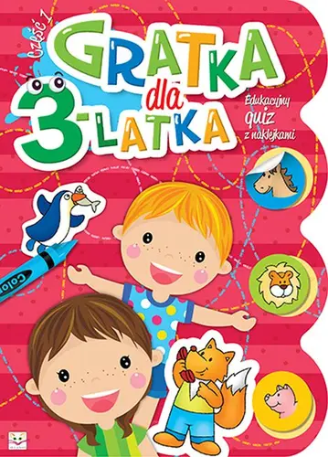 Okładka: Gratka dla 3-latka cz. 1