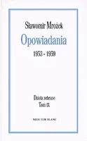 Okładka: Opowiadania 1953-1959