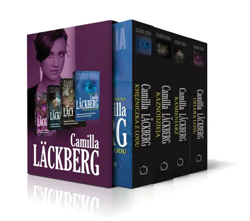 Okładka: Pakiet: Księżniczka z lodu; Kaznodzieja; Kamieniarz; Ofiara losu