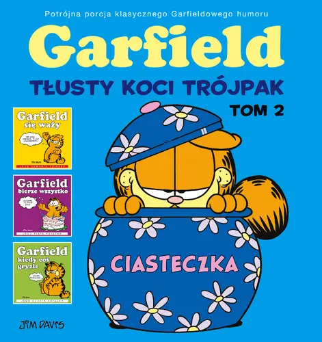 Okładka: Garfield. Tłusty koci trójpak. Tom 2