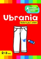 Okładka: Ubrania. Koloruję i wiem