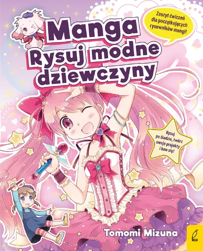 Okładka: Manga. Rysuj modne dziewczyny