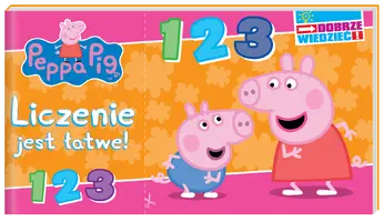 Okładka: Peppa Pig. Dobrze wiedzieć. Liczenie jest łatwe!