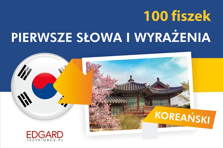 Okładka: Koreański. 100 fiszek. Pierwsze słowa i wyrażenia