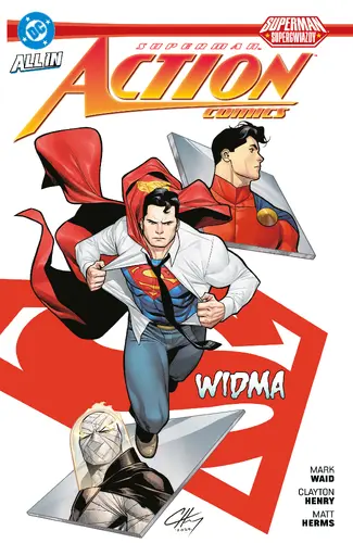 Okładka: Superman Action Comics. Widma