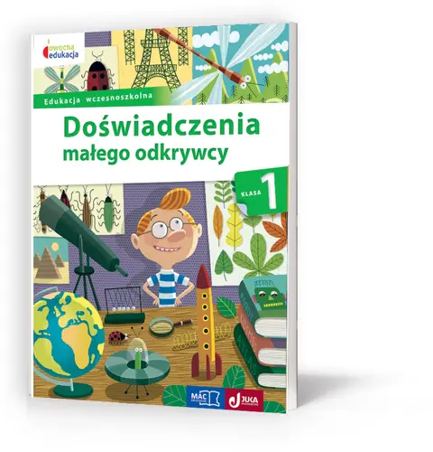 Okładka: Doświadczenia małego odkrywcy kl.1