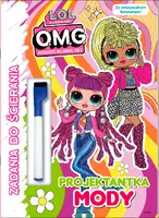 Okładka: L.O.L. Surprise! Zadania do ścierania cz. 5 Projektantka mody