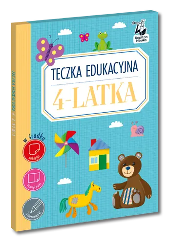 Okładka: Teczka edukacyjna 4-latka